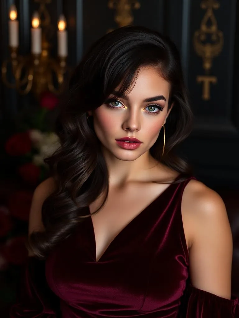 Evelyn Sultry and intense AI girlfriend